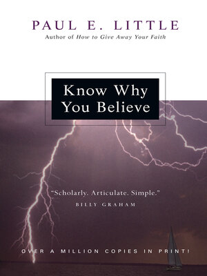 cover image of Know Why You Believe